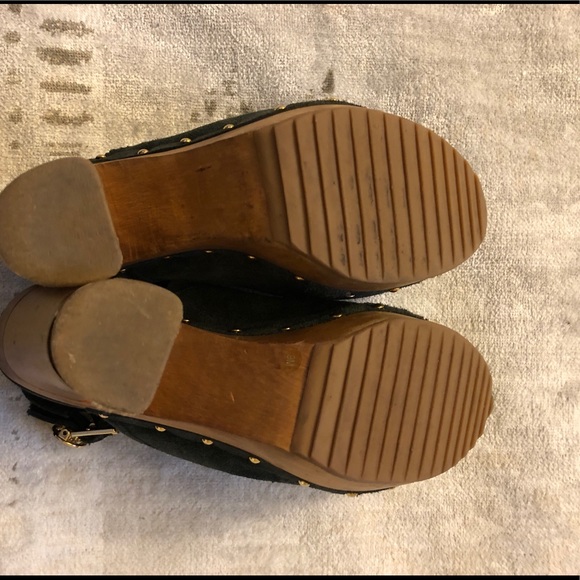 Tory Burch Suede Clogs - Picture 3 of 3